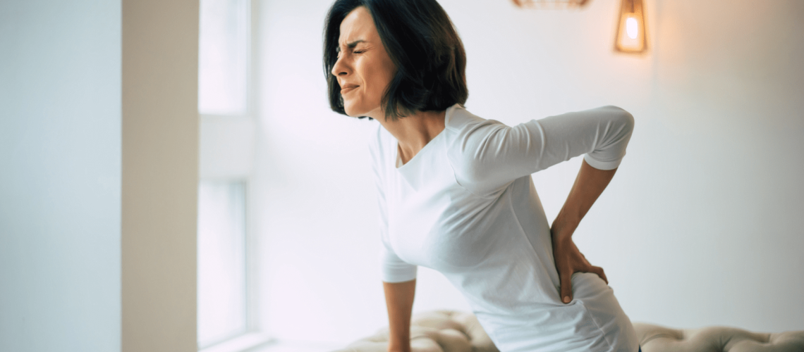 Schmerzen, Rückenschmerzen, Wechseljahre, Perimenopause,
